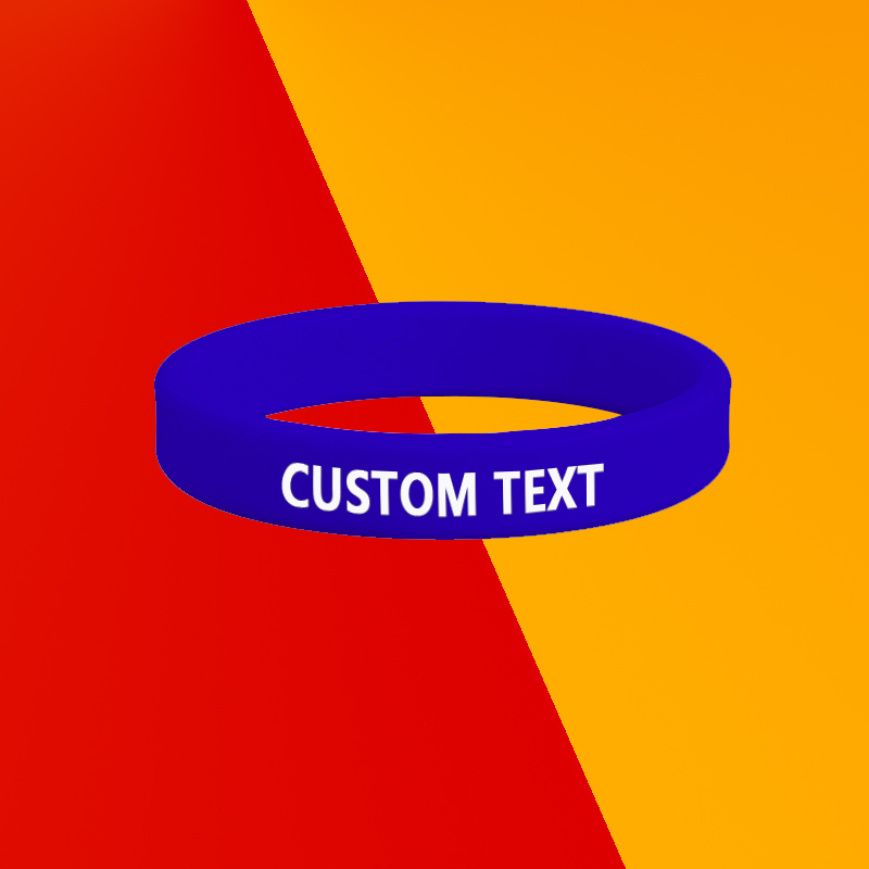 200pc Custom Silicone Wristbands, Thirteen Colors